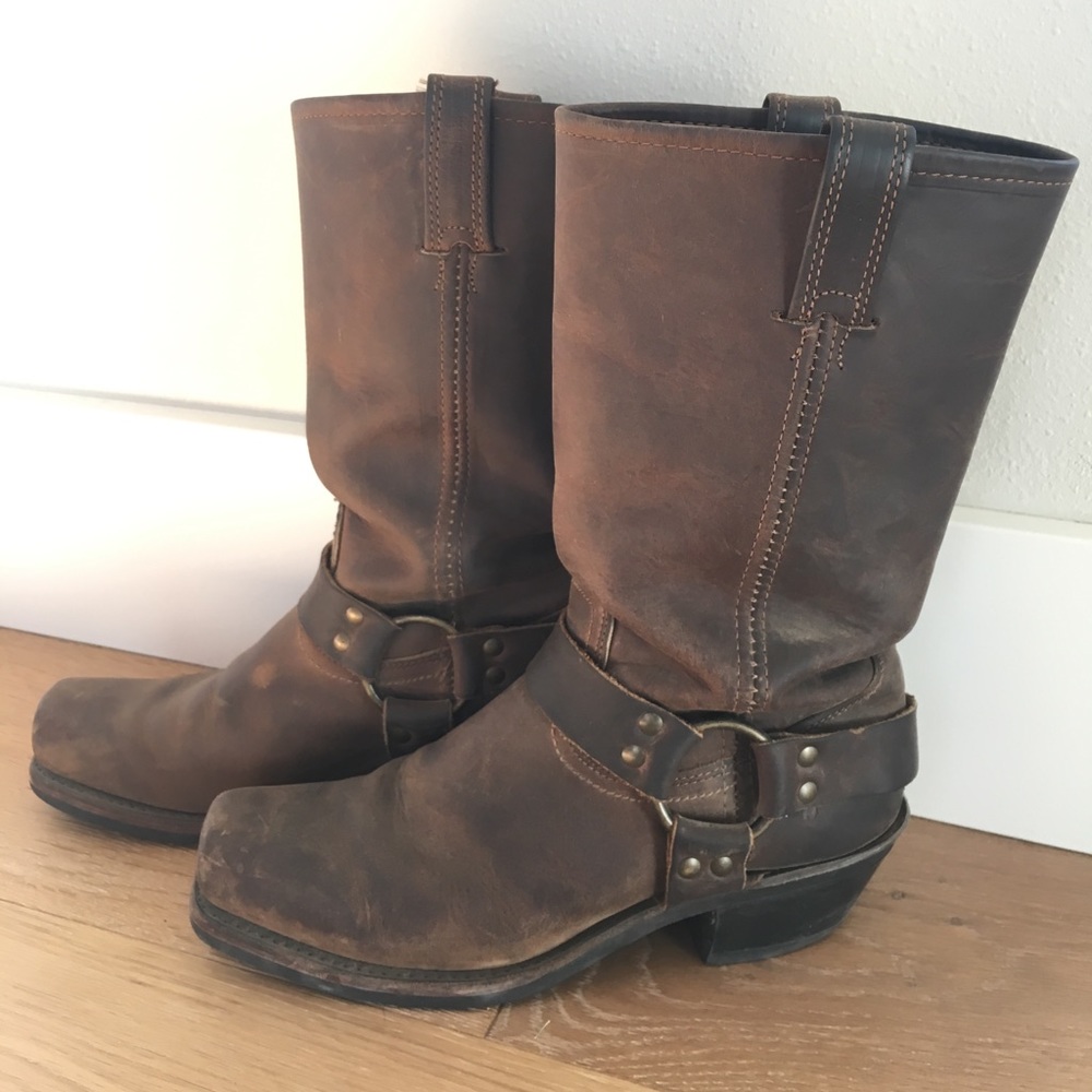 Frye Harness Boots